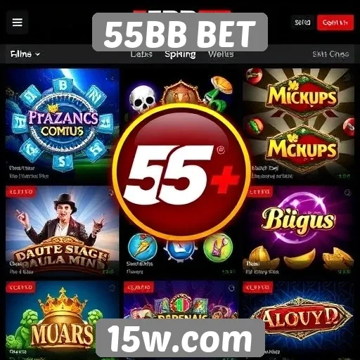 Avaliação de jogos disponíveis no 55BB BET
